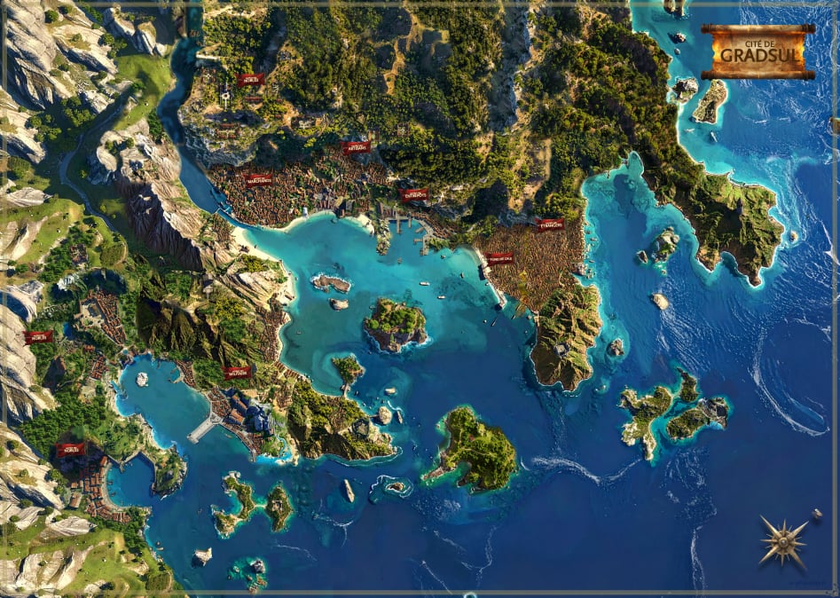 Gradsul, la perle des mer du sud
